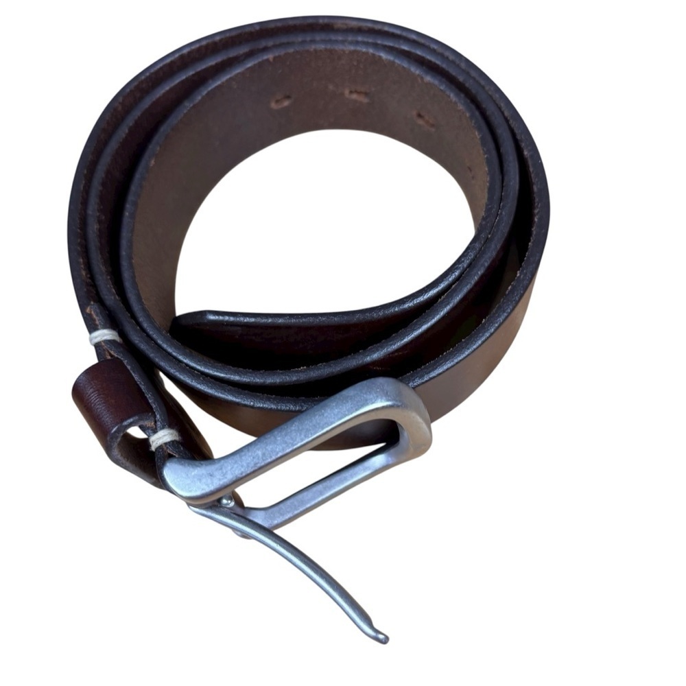 X2 Eddie Bauer Genuine Black & Brown Leather Belts – Sz 42